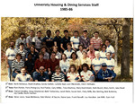 Supervisory Staff 1985-1986