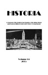 Historia Vol. 14 by Eastern Illinois University Department of History