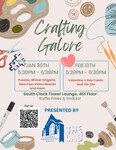 Crafting Galore by Library Ambassadors of Booth