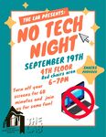 No Tech Night September by Library Ambassadors of Booth
