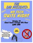 No Tech Night October by Library Ambassadors of Booth