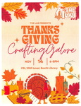 Thanksgiving Crafting Galore by Library Ambassadors of Booth