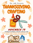 Thanksgiving Crafting by Library Ambassadors of Booth