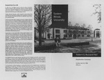 Robert G. Buzzard Hall Rededication Ceremony pamphlet April 26, 1998 by Eastern Illinois University