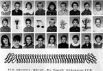 Lab School Image Kindergarten 1967-1968 Mrs. Flugrath by Eastern Illinois University