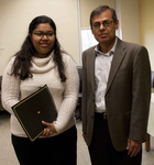 Nusrat Farah with Dr. Mukti Upadhyay by Beth Heldebrandt