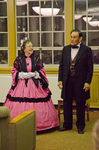 B. F. McClerren as President Lincoln, Dorothy McClerren as Mrs. Lincoln
