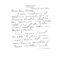Virginia Fairfax request to Mary J. Booth