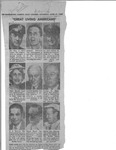 Great Living Americans newspaper clipping