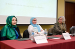 Ms. Huma Malik, Ms. Reham Hamdy Abou-Zaid, Dr. Bonnie Irwin by Beth Heldebrandt