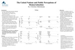The United Nations and Public Perceptions of Democratization by Christine Eldrenkamp