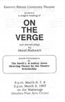 On The Verge (1997) by Theatre Arts
