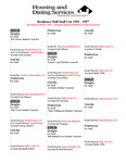 Fall 1952-1956 by Housing & Dining