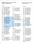 Spring 2004 by Housing & Dining