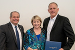 President Glassman with Thomas Akers and Guest by Beverly Cruse