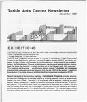 Tarble Arts Center Newsletter November 1989