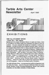 Tarble Arts Center Newsletter April 1990