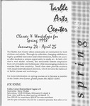 Tarble Arts Center Classes & Workshops Spring 1998