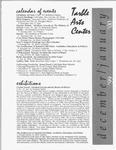Tarble Arts Center Newsletter December-January 1999 by Tarble Arts Center
