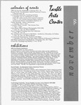 Tarble Arts Center Newsletter November 1999