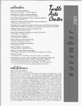 Tarble Arts Center Newsletter November 2001 by Tarble Arts Center