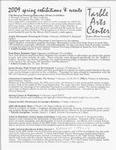 Tarble Arts Center Newsletter Spring 2009 by Tarble Arts Center