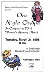 One Night Only (1998) by Theatre Arts