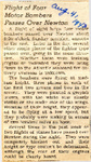 Flight of Four Motor Bombers Passes Over Newton 8-4-1942 by Newton Illinois Public Library