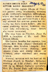 Agnes Dhom Dies After Long Illness 5-5-1942 by Newton Illinois Public Library