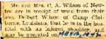 Delbert Wilson injured at Camp Clairborne 5-12-1942