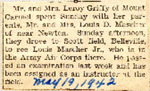 Family visits Louis Mascher, Jr. at Scott Field 5-19-1942 by Newton Illinois Public Library
