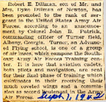 Robert E. Dillman promoted 9-1-1942