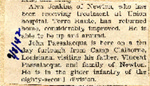 Alva Jenkins home from hospital, John Passalasqua home on furlough 9-8-1942