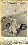 Photo: Ralph Elston Feeds Gas to Bomber 9-24-1942 by Newton Illinois Public Library