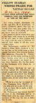 Fellow Seaman Writes Praise for "Little" Dugan (Jim "Little Dugan" Dunnigan) 12-21-1944 by Newton Illinois Public Library