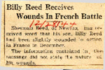 Billy Reed Receives Wounds In French Battle 12-28-1944 by Newton Illinois Public Library