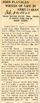 John Flanagan Writes of Life in Army Iran 2-24-1944 by Newton Illinois Public Library