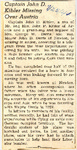 Captain John D. Kibler Missing Over Austria 7-25-1944 by Newton Illinois Public Library
