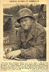 Seeing Action In Germany (PFC LaVerl Kennedy) 4-26-1945