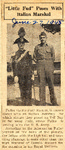 "Little Fud" Poses With Italian Marshal (Fuller Franke) 6-27-1945 by Newton Illinois Public Library