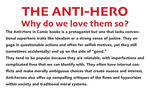 The Anti-Hero: Why Do We Love Them So? by Todd Bruns