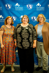 Library Services Years of Service Awardees (l-r): Professor Sarah Johnson, Arlene Brown, and Beth Heldebrandt by Jay Grabiec